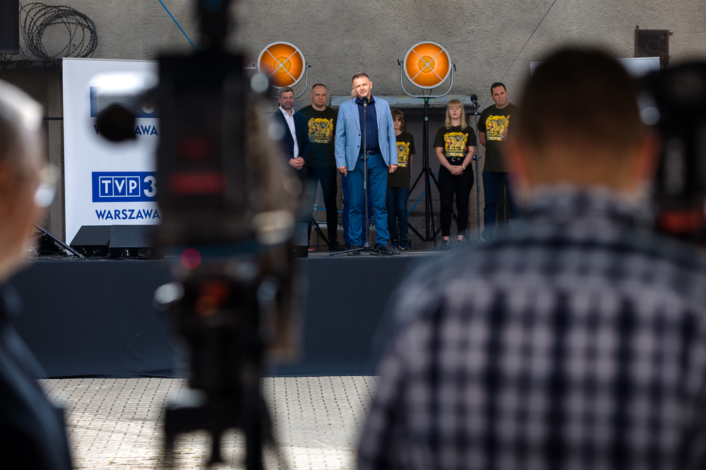 Adam Hlebowicz, dyrektor Biura Edukacji Narodowej IPN. „Przed godziną »W«” – rodzinne spotkanie z historią w Muzeum Żołnierzy Wyklętych i Więźniów Politycznych PRL – Warszawa, 30–31 lipca 2022. Fot. Sławek Kasper (IPN)