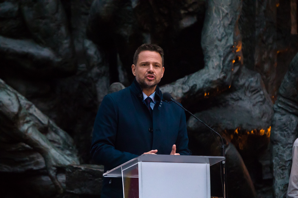 Uroczystości w hołdzie powstańcom przy pomniku Powstania Warszawskiego na pl. Krasińskich – Warszawa, 31 lipca 2022. Fot. Sławek Kasper (IPN)