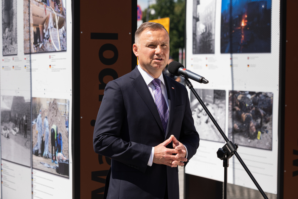 Prezydent RP Andrzej Duda. Fot. Mikołaj Bujak (IPN)