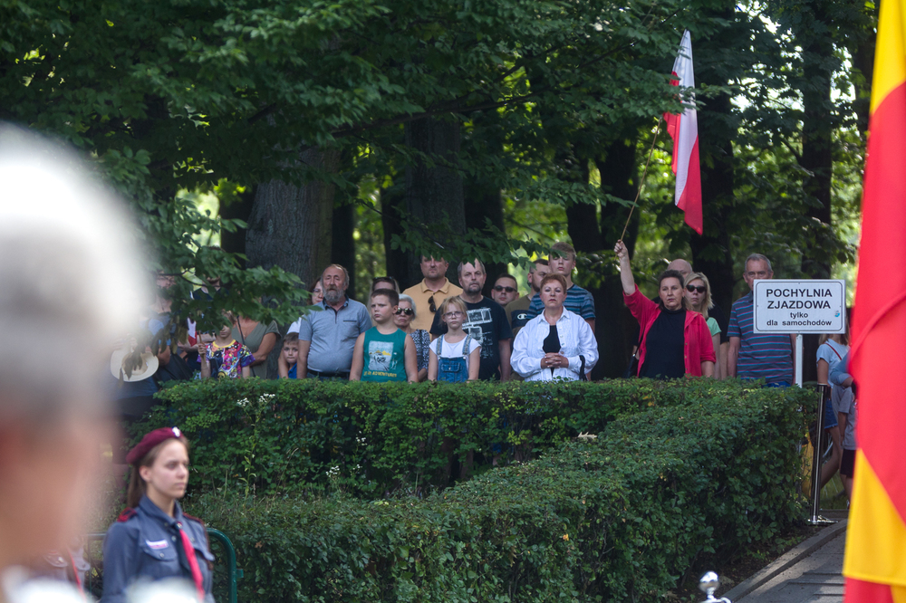 Uroczystości rocznicowe na Cmentarzu Powstańców Warszawy na Woli – Warszawa, 1 sierpnia 2022. fot. Sławek Kasper (IPN)