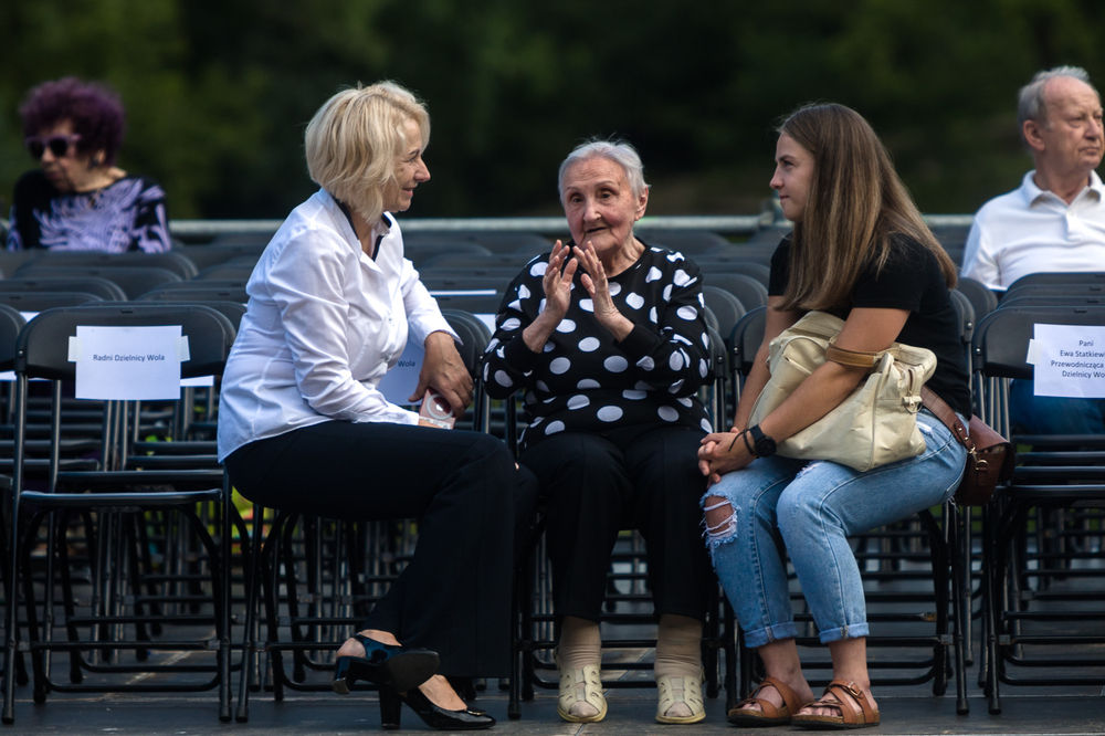 Uroczystości rocznicowe na Cmentarzu Powstańców Warszawy na Woli – Warszawa, 1 sierpnia 2022. fot. Sławek Kasper (IPN)