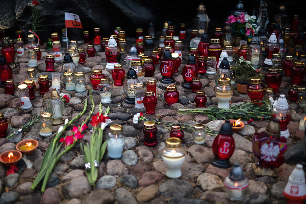 Uroczystości rocznicowe na Cmentarzu Powstańców Warszawy na Woli – Warszawa, 1 sierpnia 2022. fot. Sławek Kasper (IPN)