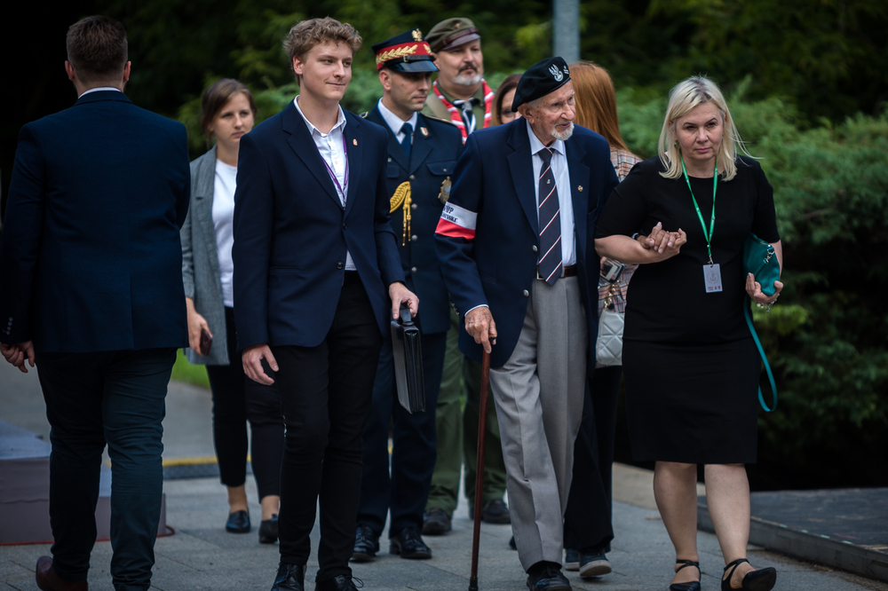 Uroczystości rocznicowe na Cmentarzu Powstańców Warszawy na Woli – Warszawa, 1 sierpnia 2022. fot. Sławek Kasper (IPN)