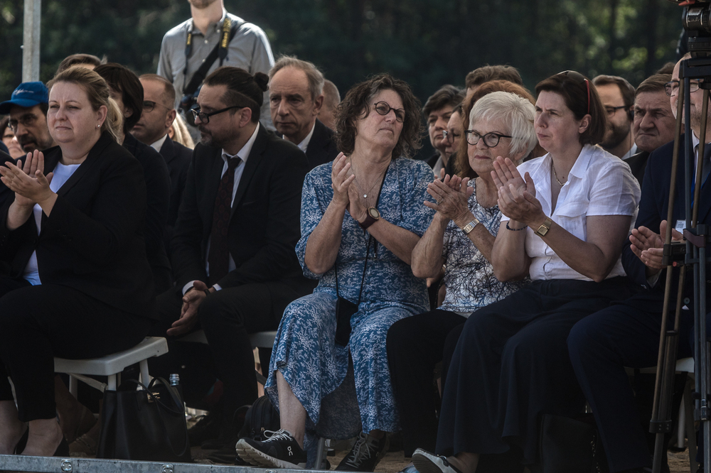 Obchody 79. rocznicy buntu więźniów obozu śmierci Treblinka II – 2 sierpnia 2022. Fot. Sławek Kasper (IPN)