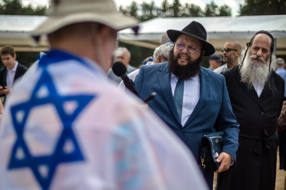 Obchody 79. rocznicy buntu więźniów obozu śmierci Treblinka II – 2 sierpnia 2022. Fot. Sławek Kasper (IPN)