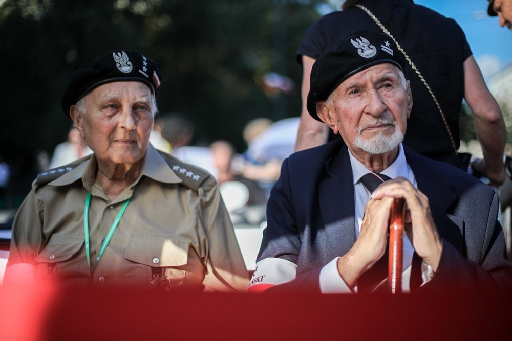 Uroczystości ku czci ofiar cywilnych powstania warszawskiego. Fot. Sławek Kasper (IPN)