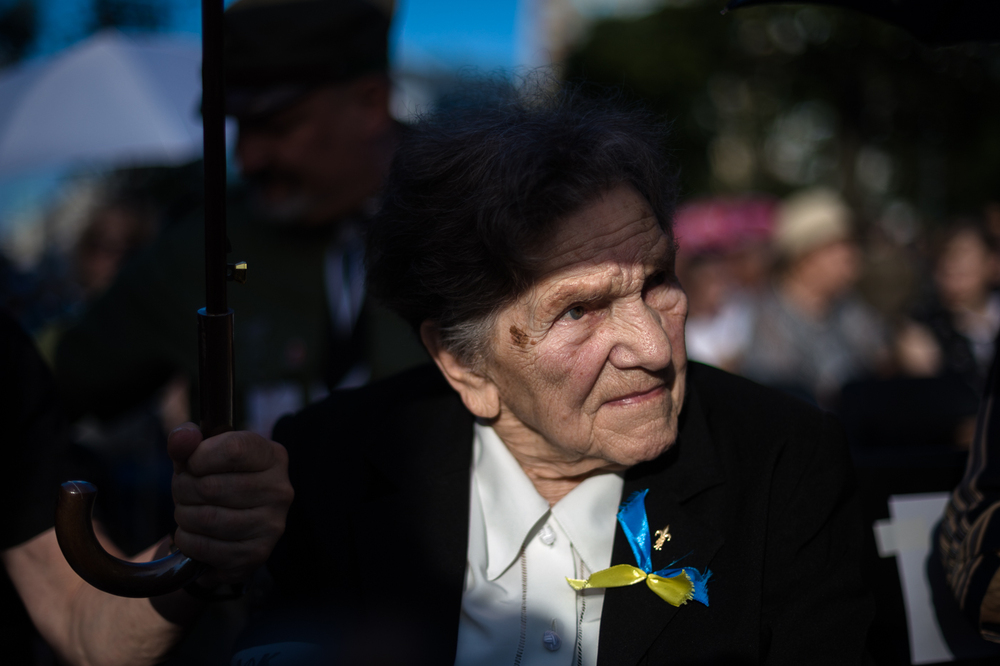 Uroczystości ku czci ofiar cywilnych powstania warszawskiego. Fot. Sławek Kasper (IPN)