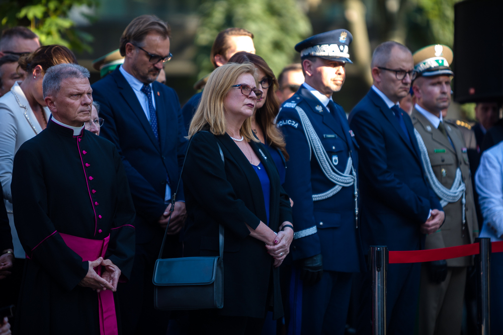 Uroczystości ku czci ofiar cywilnych powstania warszawskiego. Fot. Sławek Kasper (IPN)