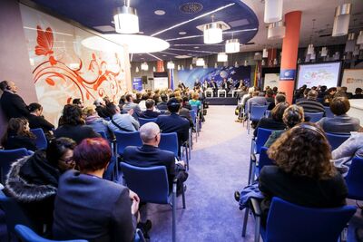 Panel dyskusyjny o dekomunizacji i lustracji (fot. Archiwum Forum Ekonomicznego)