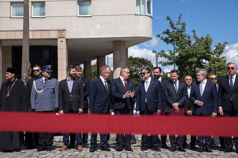 Uroczystość ku czci Polaków pomordowanych przez Sowietów w latach 1937–1938 w ramach tzw. operacji polskiej – Warszawa, 11 sierpnia 2022. Fot. Sławek Kasper (IPN)