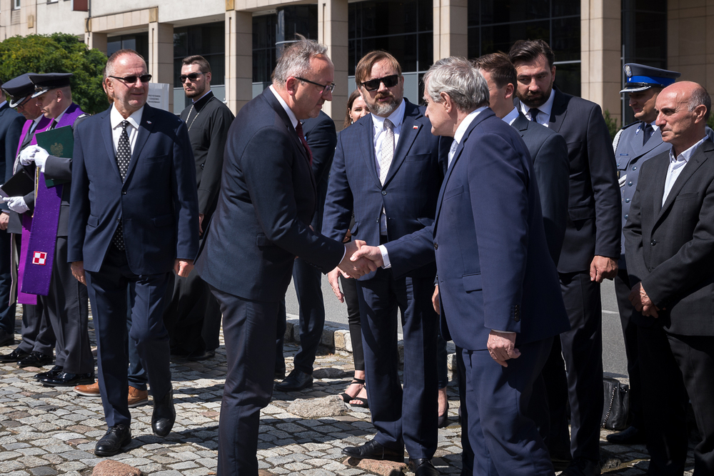 Uroczystość ku czci Polaków pomordowanych przez Sowietów w latach 1937–1938 w ramach tzw. operacji polskiej – Warszawa, 11 sierpnia 2022. Fot. Sławek Kasper (IPN)