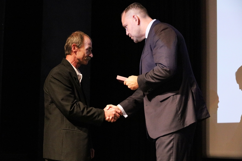 Uroczystość wręczenia Krzyży Wolności i Solidarności – Kwidzyn, 14 sierpnia 2022. Fot. Marcin Węgliński (OIPN Gdańsk)