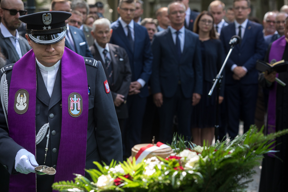 Uroczystości pogrzebowe mjr Marii Mireckiej-Loryś – Warszawa, 17 sierpnia 2022. Fot. Sławek Kasper (IPN)