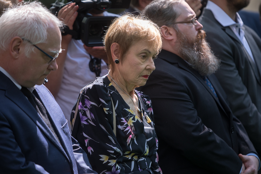 Uroczystości pogrzebowe mjr Marii Mireckiej-Loryś – Warszawa, 17 sierpnia 2022. Fot. Sławek Kasper (IPN)