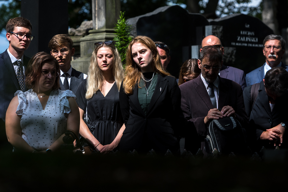 Uroczystości pogrzebowe mjr Marii Mireckiej-Loryś – Warszawa, 17 sierpnia 2022. Fot. Sławek Kasper (IPN)