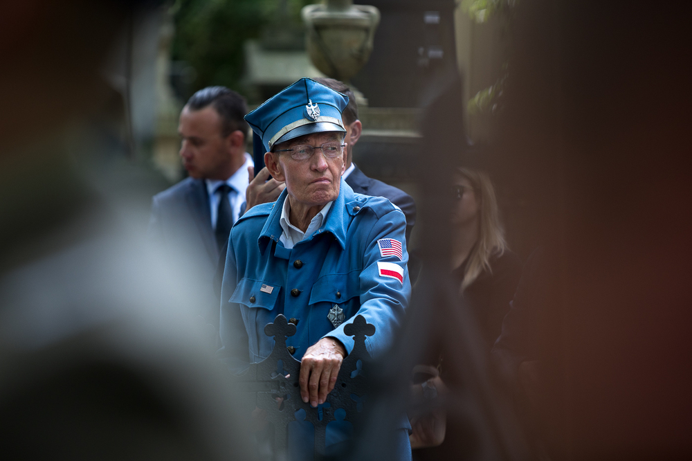 Uroczystości pogrzebowe mjr Marii Mireckiej-Loryś – Warszawa, 17 sierpnia 2022. Fot. Sławek Kasper (IPN)