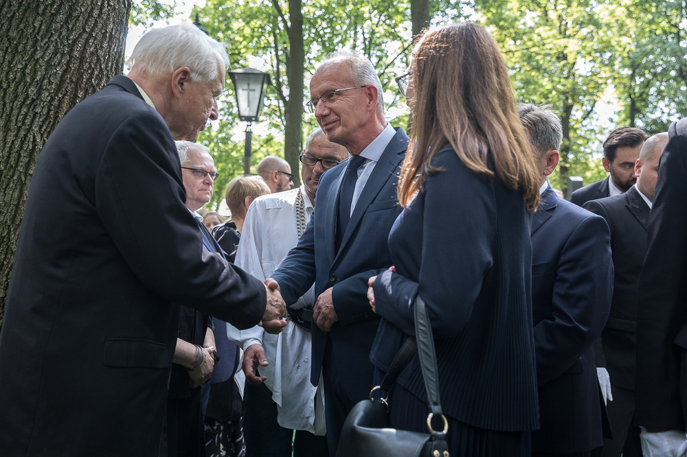 Uroczystości pogrzebowe mjr Marii Mireckiej-Loryś – Warszawa, 17 sierpnia 2022. Fot. Sławek Kasper (IPN)