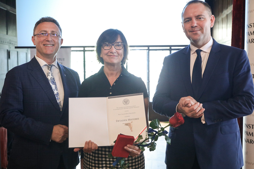 Gala VIII łódzkiej edycji Nagrody Honorowej „Świadek Historii” – Łódź, 18 sierpnia 2022. Fot. Sławek Kasper (IPN)