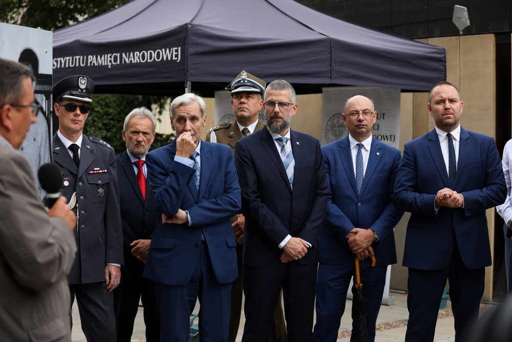 Otwarcie wystawy plenerowej IPN „Pakt zbrodniarzy” – Warszawa, 22 sierpnia 2022. Fot. Mikołaj Bujak (IPN)