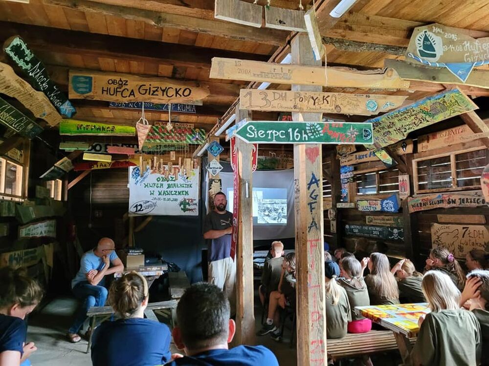 Obóz patriotyczno-historyczny Biura Przystanków Historia IPN w Bieszczadach – 7 sierpnia 2022. Fot. IPN