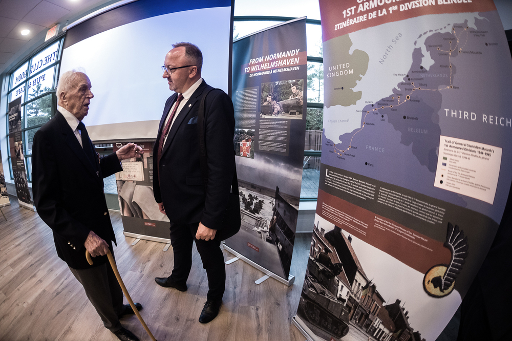 Otwarcie wystawy „Szlaki Nadziei. Odyseja Wolności” w Kanadzie – Mississauga, 22 sierpnia 2022. Fot. Sławek Kasper (IPN)