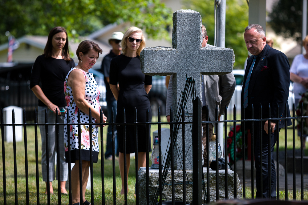 Polski cmentarz wojskowy w Niagara on the Lake (Kanada) – 23 sierpnia 2022. Fot. Sławek Kasper (IPN)