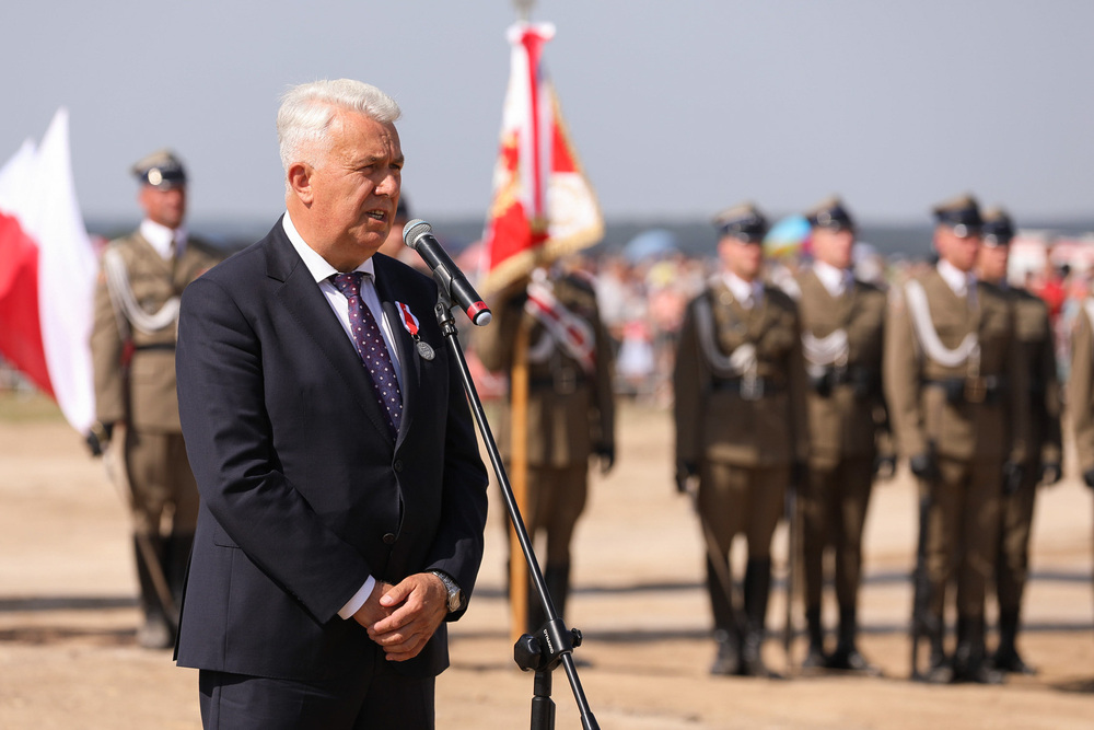 Sławomir Zawiślak– Wolica Śniatycka, 28 sierpnia 2022. Fot. Mikołaj Bujak (IPN)