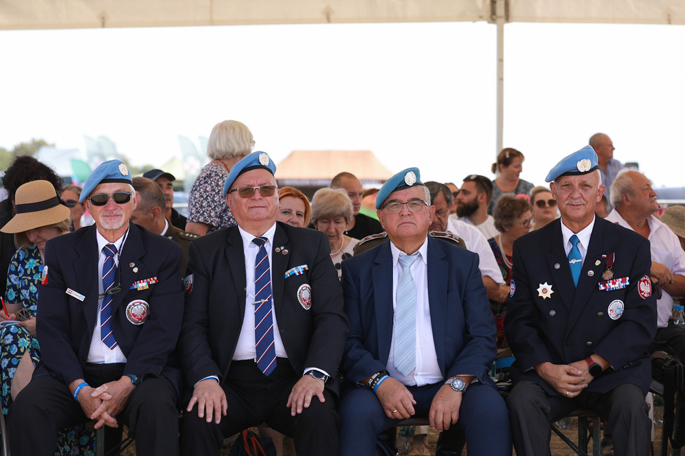 Odsłonięcie pomnika Chwały Kawalerii i Artylerii Konnej – Wolica Śniatycka, 28 sierpnia 2022. Fot. Mikołaj Bujak (IPN)