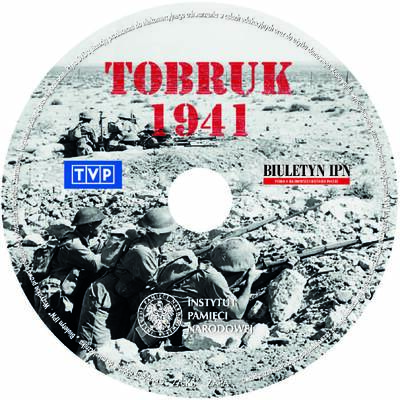 Okładka płyty z filmem Zbigniewa Wawera „Tobruk 1941”
