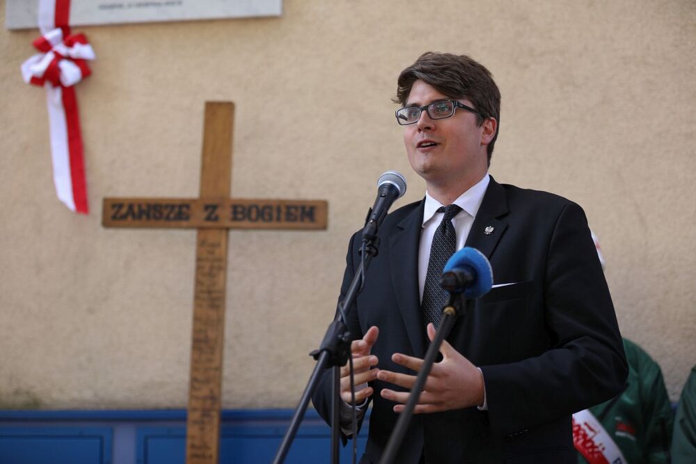 Odsłonięcie tablicy upamiętniającej gdańskich portowców – Gdańsk, 31 sierpnia 2022. Fot. Mikołaj Bujak (IPN)