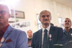 Uroczystość wręczenia Krzyży Wolności i Solidarności działaczom opozycji antykomunistycznej – Gdańsk, 31 sierpnia 2022. Fot. Mikołaj Bujak (IPN)