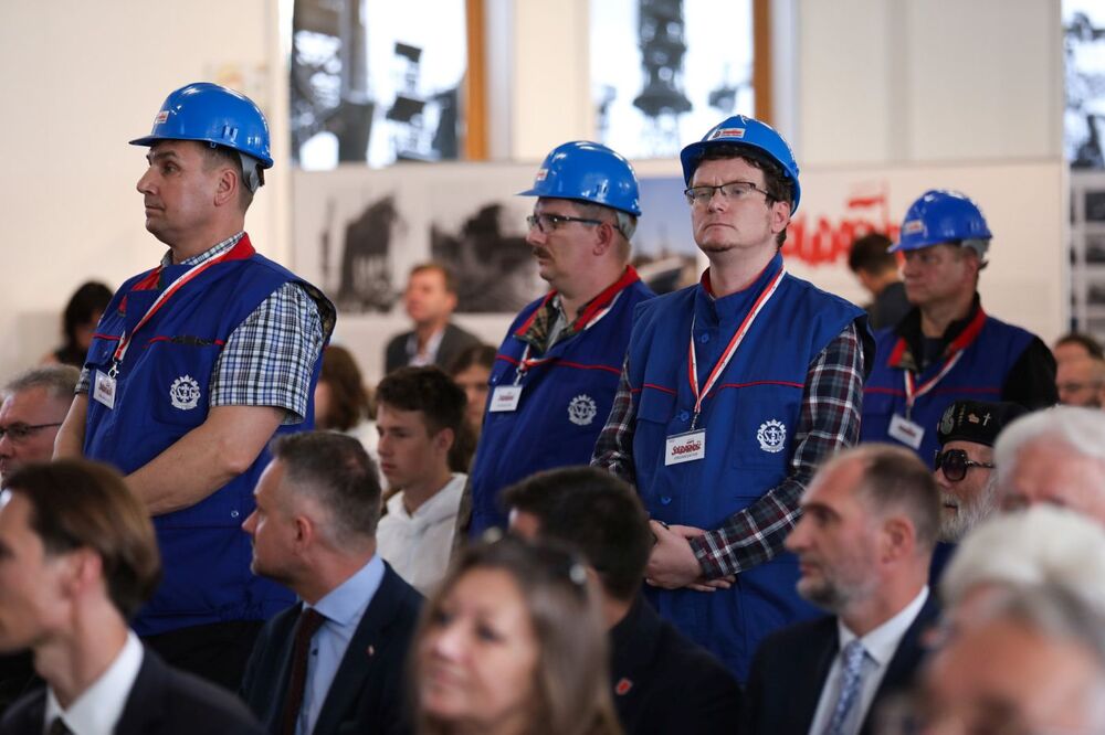 Obchody 42. rocznicy Sierpnia '80 i powstania NSZZ „Solidarność” w Sali BHP w Gdańsku – 31 sierpnia 2022. Fot. Mikołaj Bujak (IPN)