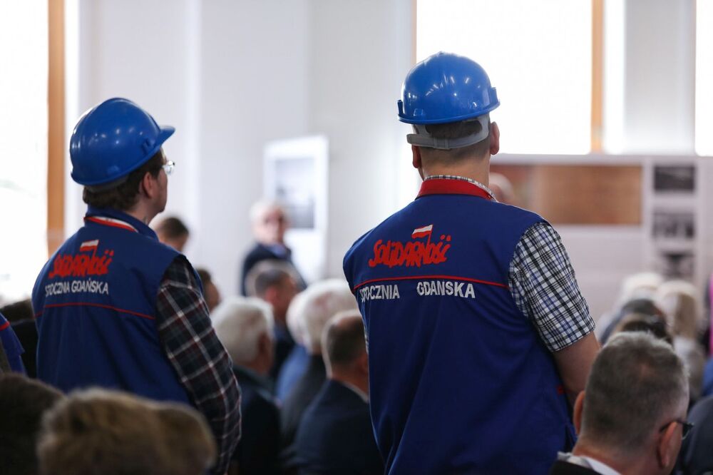 Obchody 42. rocznicy Sierpnia '80 i powstania NSZZ „Solidarność” w Sali BHP w Gdańsku – 31 sierpnia 2022. Fot. Mikołaj Bujak (IPN)