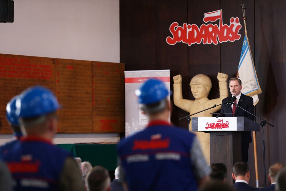 Obchody 42. rocznicy Sierpnia '80 i powstania NSZZ „Solidarność” w Sali BHP w Gdańsku – 31 sierpnia 2022. Fot. Mikołaj Bujak (IPN)