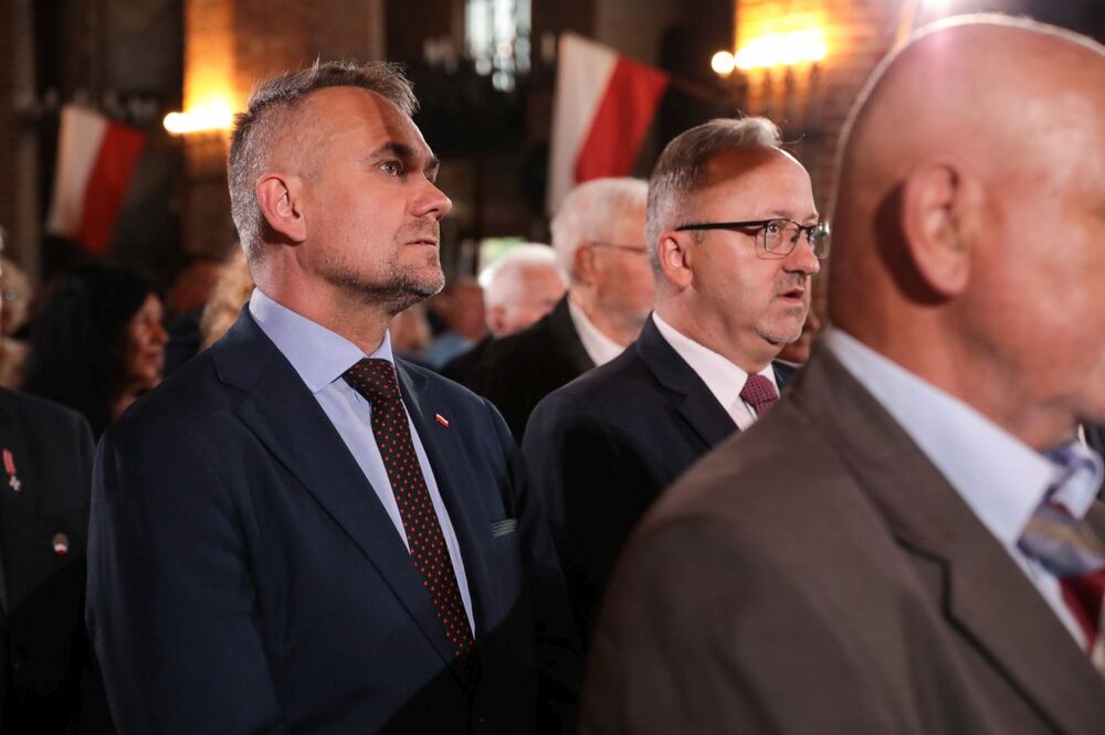 Msza św. w bazylice św. Brygidy podczas obchodów 42. rocznicy Sierpnia '80 i powstania NSZZ „Solidarność” – Gdańsk, 31 sierpnia 2022. Fot. Mikołaj Bujak (IPN)