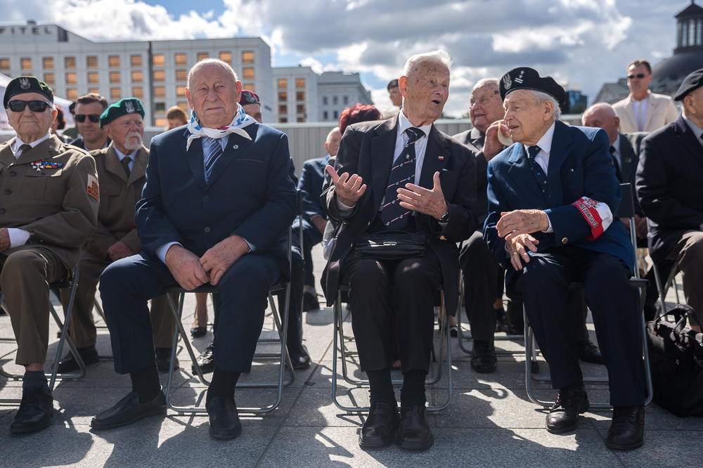 Obchody Dnia Weterana Walk o Niepodległość Rzeczypospolitej Polskiej – Warszawa, 1 września 2022. Fot. Sławek Kasper (IPN)