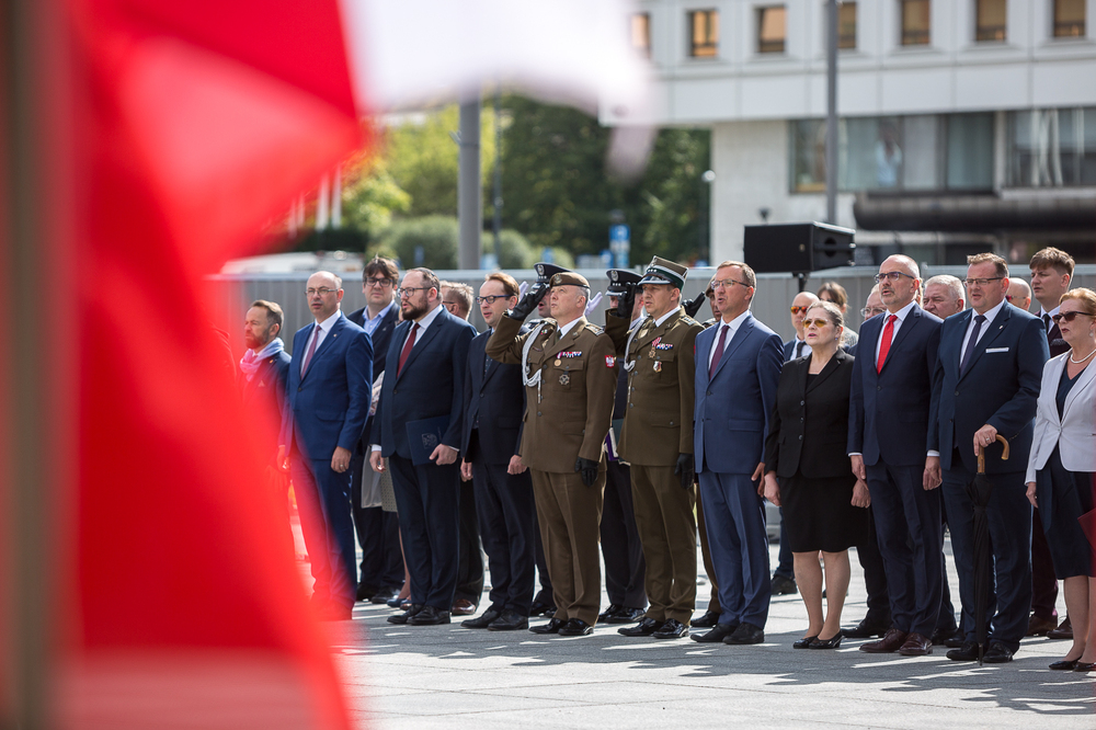 Obchody Dnia Weterana Walk o Niepodległość Rzeczypospolitej Polskiej – Warszawa, 1 września 2022. Fot. Sławek Kasper (IPN)