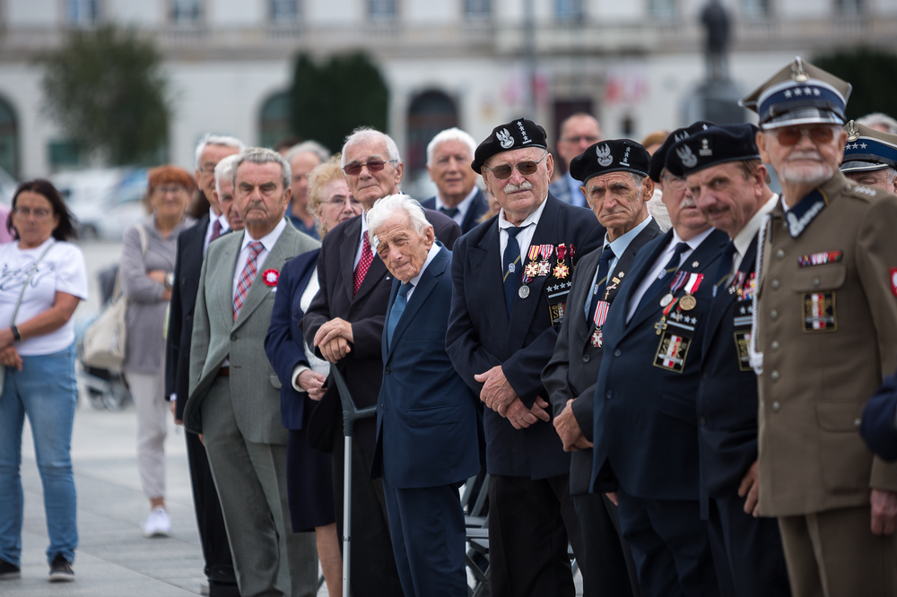 Obchody Dnia Weterana Walk o Niepodległość Rzeczypospolitej Polskiej – Warszawa, 1 września 2022. Fot. Sławek Kasper (IPN)