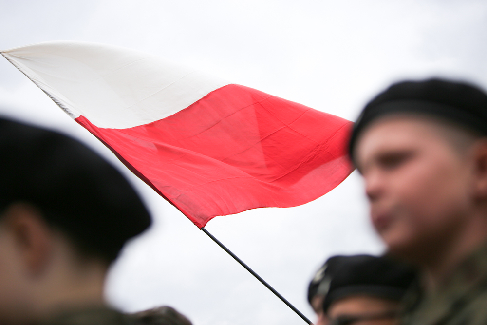 Uroczystość odsłonięcia Pomnika Żołnierzy Wyklętych Niezłomnych w Mielcu – 3 września 2022. Fot. Sławek Kasper (IPN)