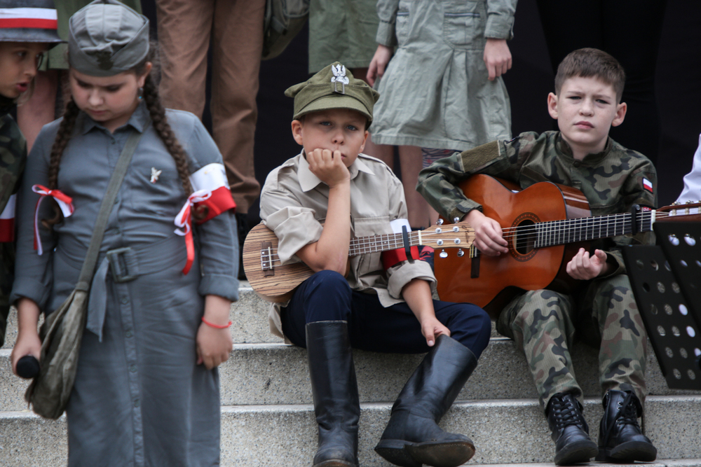 Uroczystość odsłonięcia Pomnika Żołnierzy Wyklętych Niezłomnych w Mielcu – 3 września 2022. Fot. Sławek Kasper (IPN)