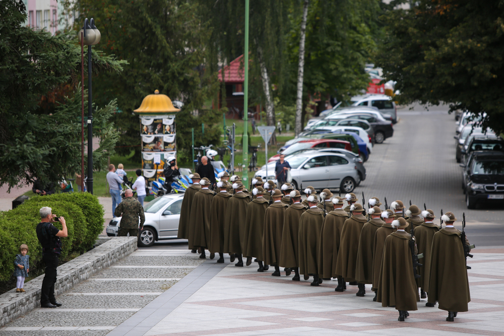 Uroczystość odsłonięcia Pomnika Żołnierzy Wyklętych Niezłomnych w Mielcu – 3 września 2022. Fot. Sławek Kasper (IPN)