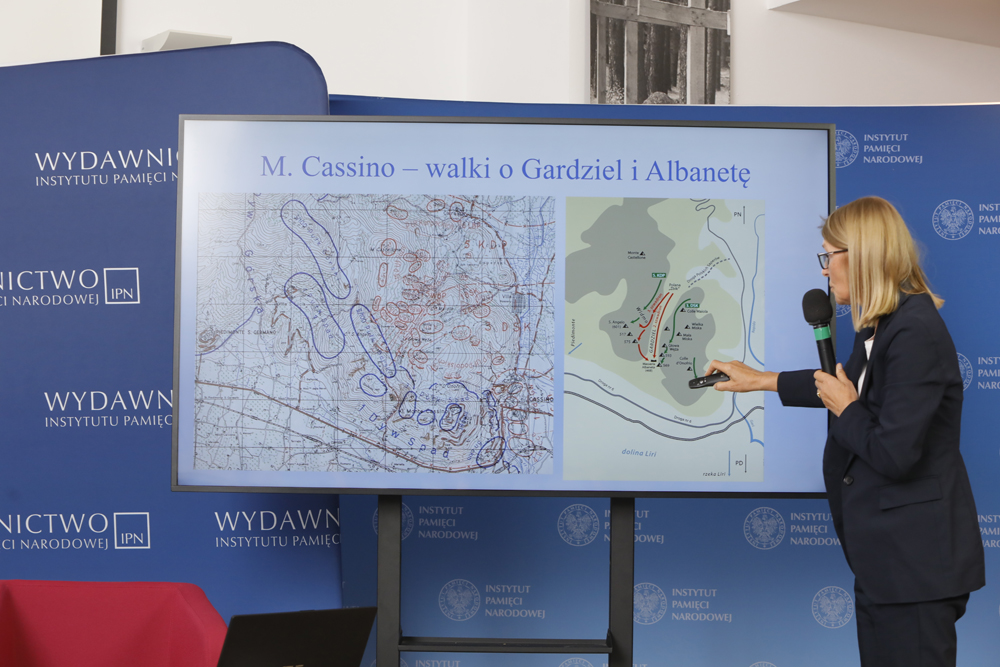 Dyskusja o książce „Wciąż szukamy Ojczyzny zgubionej w wrześniowych chmurach... Wojennym szlakiem majora Władysława Drelicharza (1913–1944)” – Warszawa, 5 września 2022. Fot. Piotr Życieński (IPN)