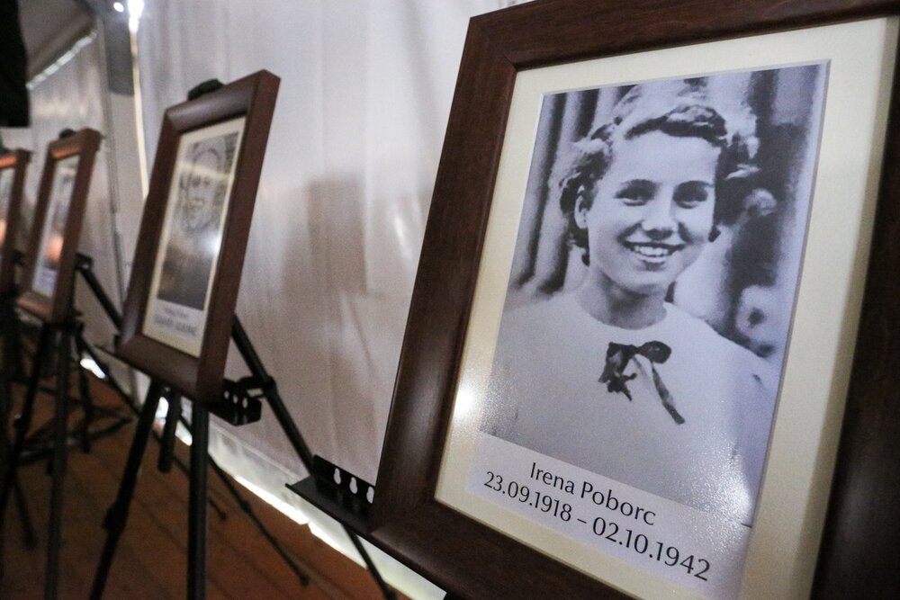 Uroczystości pogrzebowe polskich więźniarek KL Ravensbrück – Fürstenberg/ Havel, 6 września 2022. Fot. Sławek Kasper (IPN)