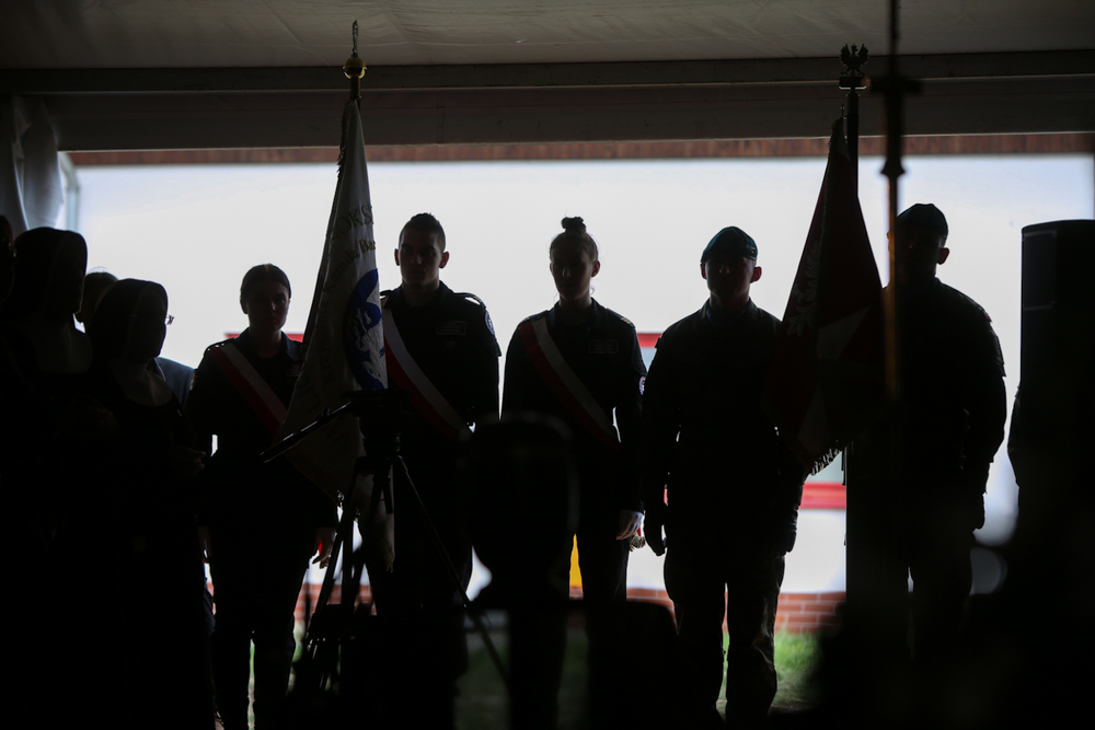 Uroczystości pogrzebowe polskich więźniarek KL Ravensbrück – Fürstenberg/ Havel, 6 września 2022. Fot. Sławek Kasper (IPN)