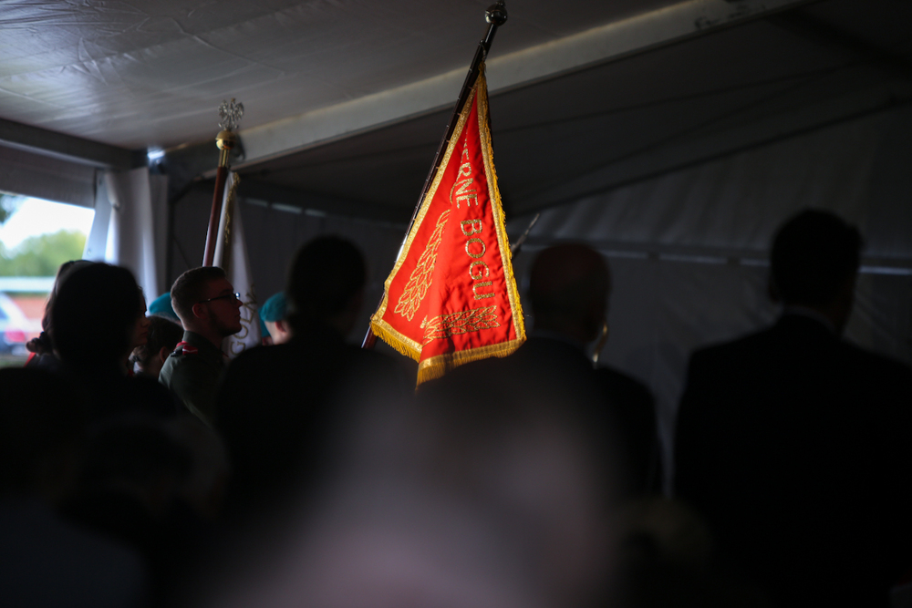 Uroczystości pogrzebowe polskich więźniarek KL Ravensbrück – Fürstenberg/ Havel, 6 września 2022. Fot. Sławek Kasper (IPN)