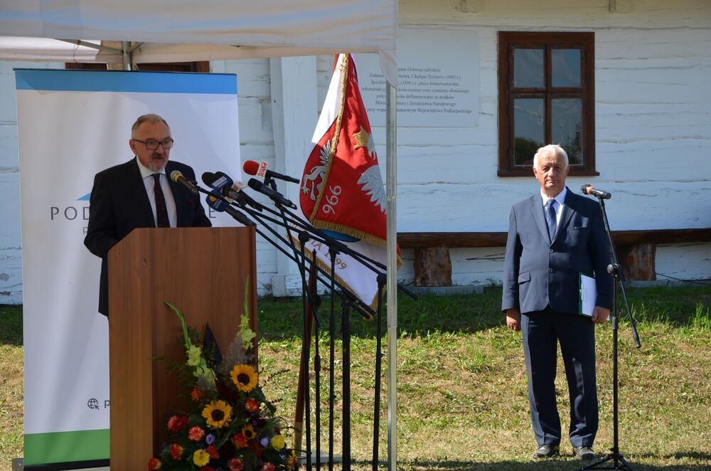 Uhonorowanie Abrahama Izaaka Segala odznaką „Zasłużony dla Województwa Podkarpackiego” – Markowa, 6 września 2022. Fot. Katarzyna Gajda-Bator (IPN)