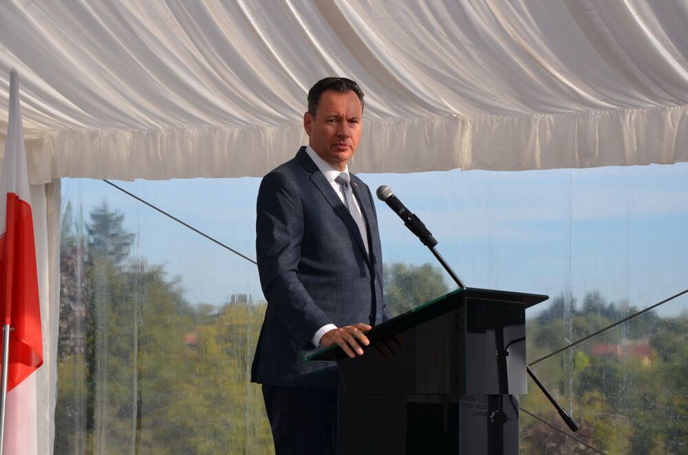 Yacov Livne, ambasador Izraela w Polsce. Uroczystość wręczenia medali „Sprawiedliwy wśród Narodów Świata” – Markowa, 6 września 2022. Fot. Katarzyna Gajda-Bator (IPN)