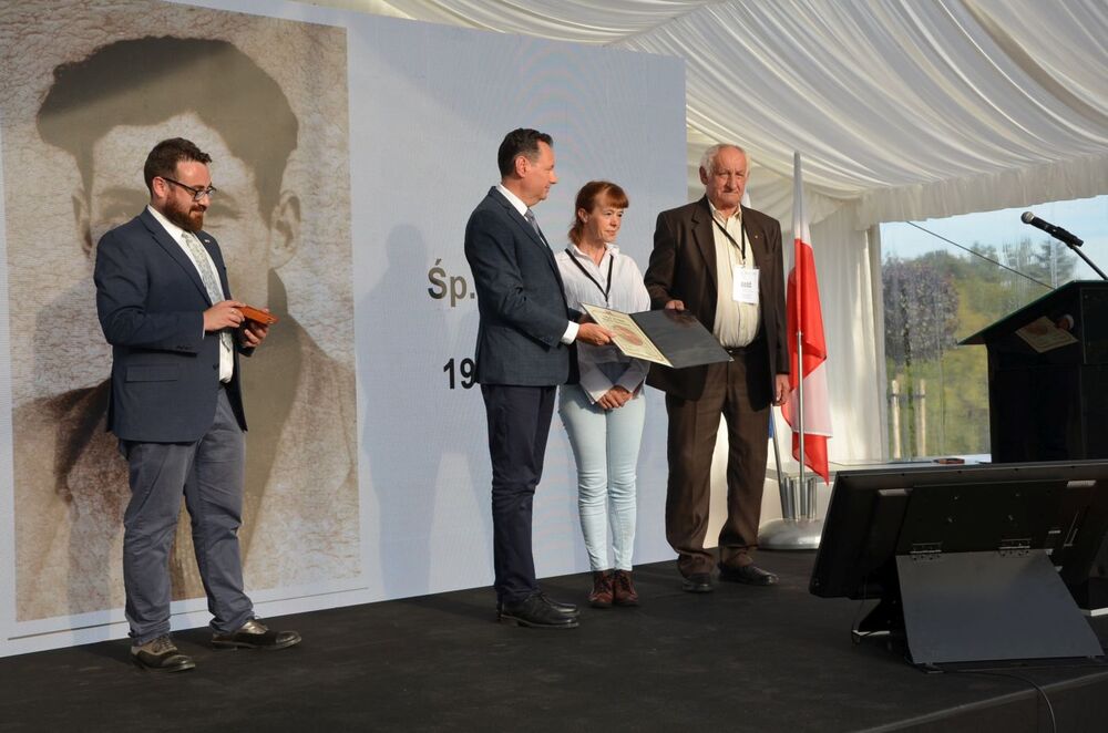 Uroczystość wręczenia medali „Sprawiedliwy wśród Narodów Świata” – Markowa, 6 września 2022. Fot. Katarzyna Gajda-Bator (IPN)