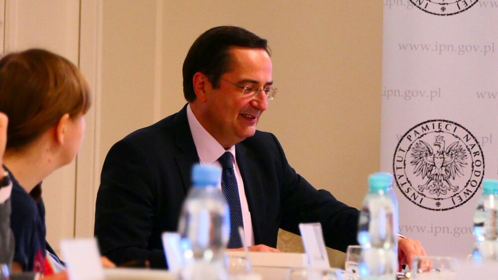 Prof. Konrad Białecki. XVI Letnia Szkoła Historii Najnowszej IPN – Palczew, 5–10 września 2022. Fot. Sylwia Szyc (IPN)