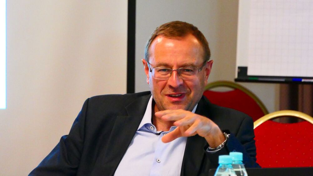 Prof. Antoni Dudek. XVI Letnia Szkoła Historii Najnowszej IPN – Palczew, 5–10 września 2022. Fot. Sylwia Szyc (IPN)